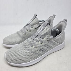 Adidas Gray Mesh Running Sneakers Womens 7.5 Lightweight Comfort